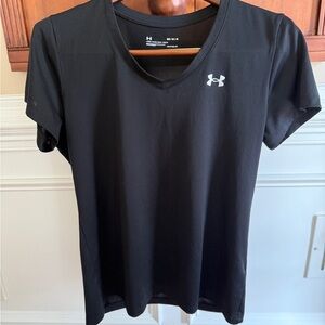 Under Armour Black HeatGear Tee